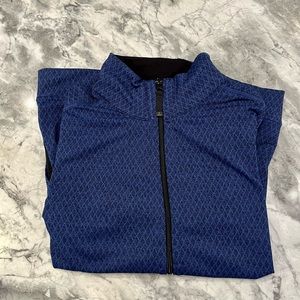 Prana High Collar Zip Up Track Jacket